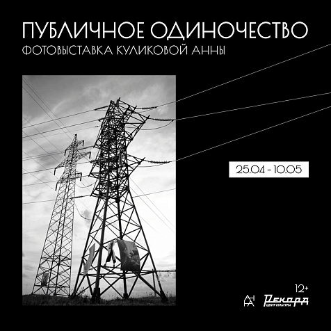 Выставка Куликовой Анны «Публичное одиночество»