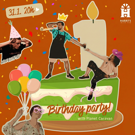 BIG BIRTHDAY PARTY AT HARAT’S!