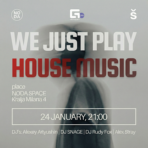 WE JUST PLAY HOUSE MUSIC