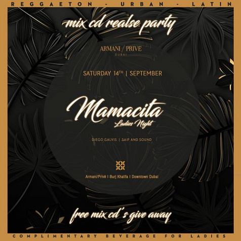 MAMACITA LADIES NIGHT AT ARMANI/PRIVÉ